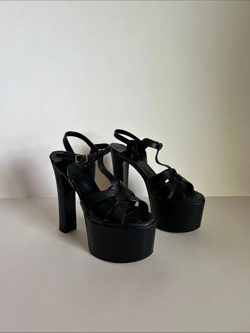 Saint Laurent statement platform